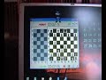 The robot for game in a chess