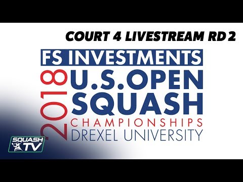 Court 4 LiveStream - US Open 2018 Rd 2 - Afternoon Session