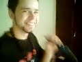 Cleber e Elioenai com narguile