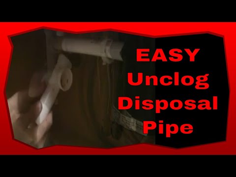 how to unclog double kitchen sink with disposal