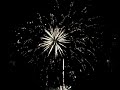Firework display on the street in Benidorm 2007 Fiesta week