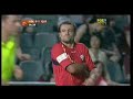 Liam Reddy stomps on Fernando Rech Liam Reddy stomps on Fernando Rech