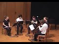 new zealand secondary school chamber music contest
twenty past nine: 
jennifer timmons - flute
peter ou - oboe
lilla dittrich - french horn
lizzy ogle - bassoon
seb recordon -- clarinet