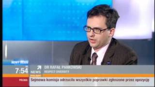 Rafał Pankowski o antyrasistowskim programie RESPECT Diversity na Euro 2012, 9.05.2012.
