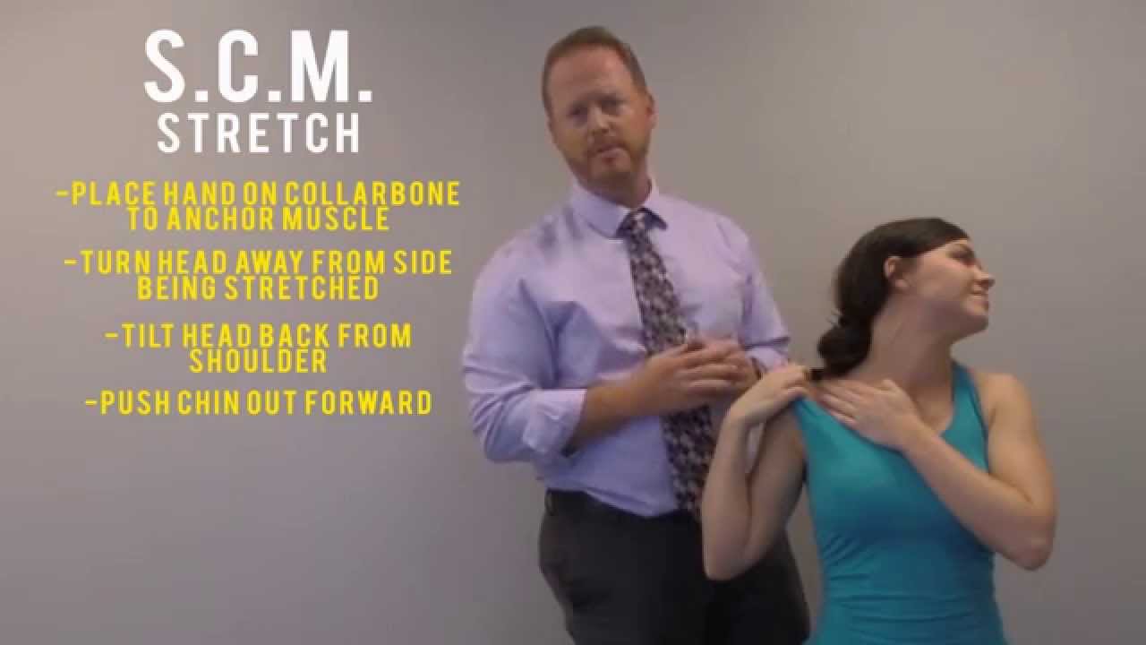 Keith Clinic - Stretching Exercise #3 - SCM Stretch