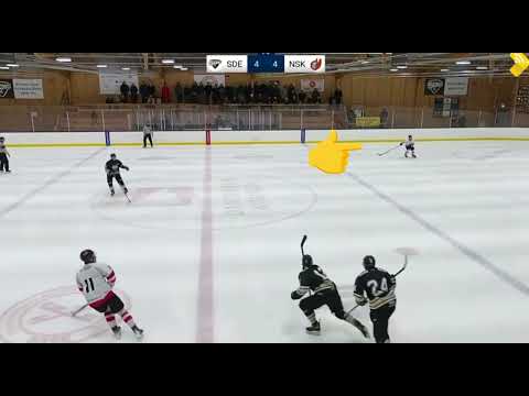 J20 Region SDE HF  -  Nyköpings SK- 1 power play goal + 1 overtime goal