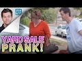 LADY PRANKED AT YARD SALE!!!