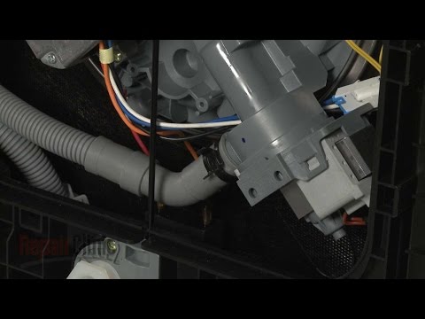 how to drain samsung dishwasher