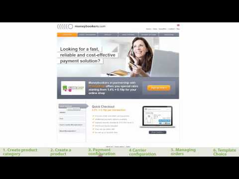 how to admin prestashop