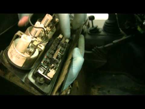 how to change a wiring loom bulkhead firewall windscreen and steering column on landrover pt4