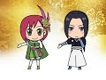 【手書き】超戦国シンデレラ☆ガラシャ（と父上）＋おまけ【戦国無双】
