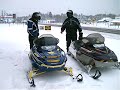 First Sleds in of 2008 season Frederic