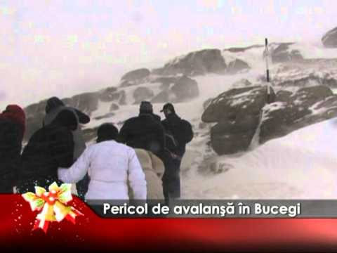 Pericol de avalanşă în Bucegi