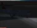 FSX Transasia Airways A321 Landing in the Evening at Makong Airport