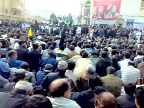 Namaz-e-Janaza Shohada-e-Ashora Karachi Dec-2009 -1