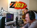 Danny D and Chris Evans on Z103.5