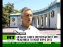 Ukraine commits foul ahead of hosting Euro 2012
