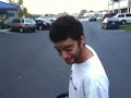 Homemade moped burnout