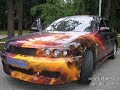 Tuning and stereo, airbrush