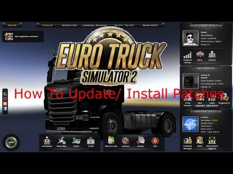 how to patch euro truck simulator 2