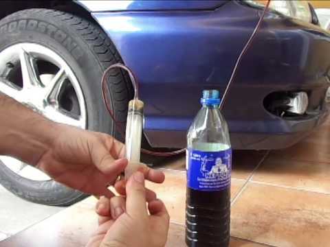 how to drain excess oil from a car