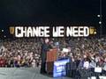 Obama Rally UNM: Comedian George Lopez Warms Up Crowd