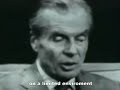 Aldous Huxley Interview (Subtitled)