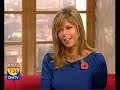 Kate Garraway in sheer grey tights 1 Kate Garraway in sheer grey tights 1