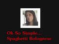 Bethenny Bakes: Spaghetti Bolognese