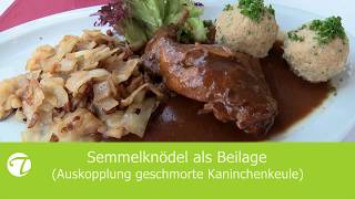 Hausgemachte Semmelknödel