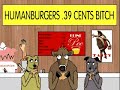 Humanburger - Cattle Decapitation / Caninus Promo Humanburger - Cattle Decapitation / Caninus Promo