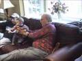 Hannah and Nathan with grandfathers