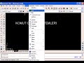 Autocad Komut Girme Yöntemleri Autocad Komut Girme Yöntemleri