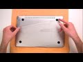 invisibleSHIELD Macbook Air Install invisibleSHIELD Macbook Air Install