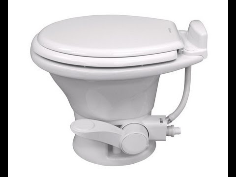 how to remove rv toilet