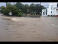 Flooding in St Johns Newfoundland from Hurricaine Igor