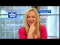 neighbours hottie imogen bailey - aka nicola west - appeared on the show to talk about her role in the soap