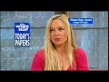 neighbours hottie imogen bailey - aka nicola west - appeared on the show to talk about her role in the soap