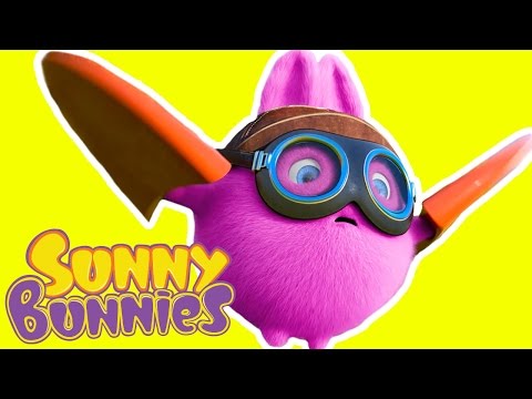 Cartoon ★ Sunny Bunnies - BRAVE PILOT ★ Funny Cartoons for Children