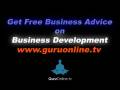 Business development advice on www.guruonline.tv