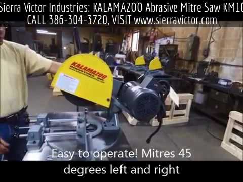 KALAMAZOO INDUSTRIES KM10 Abrasive Saws | Sierra Victor Industries (1)
