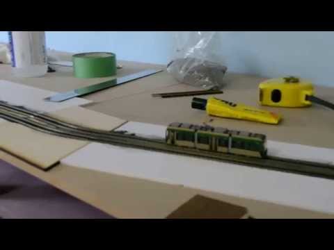 how to cut n gauge track