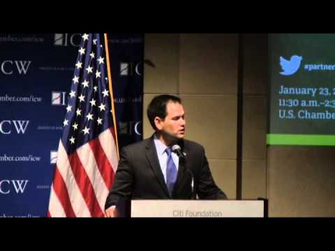 Sen. Rubio Speech on Middle Class Opportunity At U.S. Chamber Of Commerce