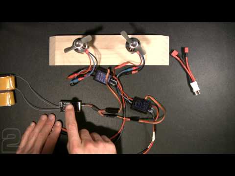 how to attach esc to motor