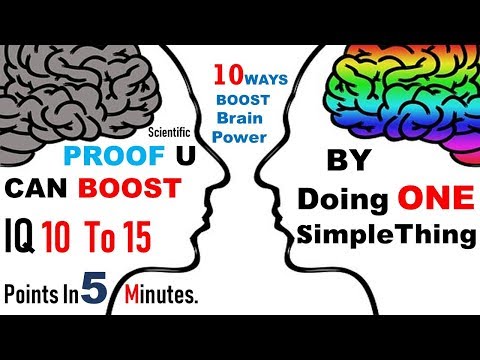 10 Powerful ways to Boost your IQ - Brain Power | Intelligence and concentration | Brain Exercise