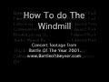 how to do the windmill  clockwise read description 