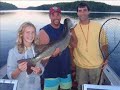 Musky Grabs Hooked Walleye