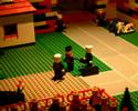 A friend and me had some boring evenings, lots of Lego and a digital camera. So we decided to do our own brickmovie. We filmed 2 evenings, the rest post production took about 2 years, because we didn't have the right software. But now it's done since a few months and here you can watch it! Have fun!
PS: If you want the movie as a videofile, write us an e-mail! We will see what we can do for you! :-) 
PPS: Fuck Nazis!