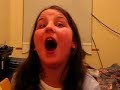 becky having a laugh attack