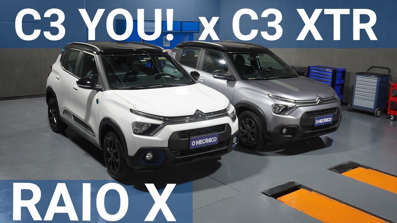 Citroën C3 YOU! x C3 XTR, qual é o melhor para manutenção?